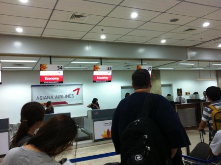 韓国 フィリピン  無事に帰国しました。セブから自宅まで33時間！