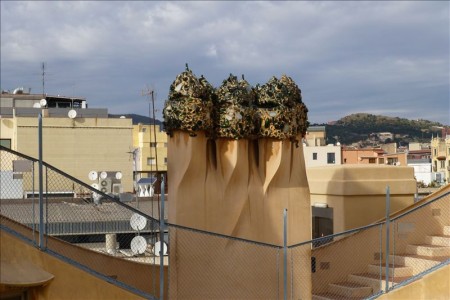 スペイン  カサ・ミラ、カサバトリョを見学_ガウディ建築 【バルセロナ】