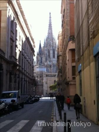 スペイン  バルセロナの裏道～表通りをブラブラと散策