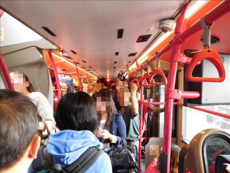 香港  香港空港からバスで尖沙咀の重慶マンションへの行き方