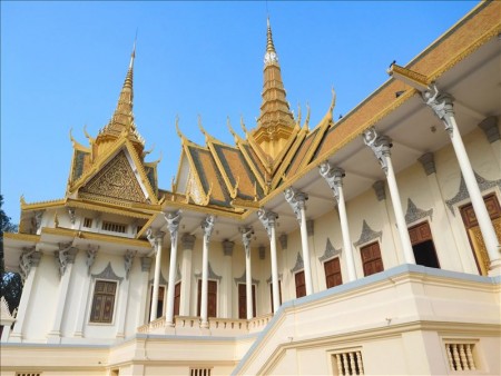 カンボジア  国王の住む王宮（The Royal Palace） _人気観光スポット 【プノンペン】