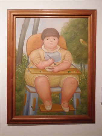 コロンビア  ボゴタの国立博物館にはボテロの作品がいっぱい 【ボゴタ】