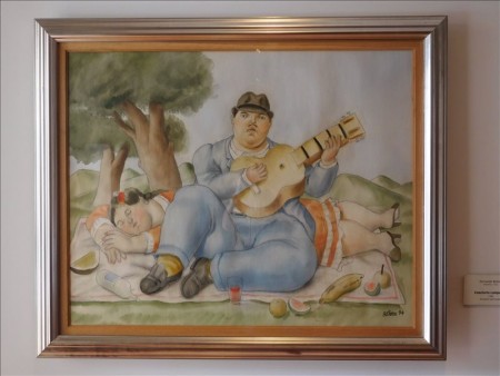 コロンビア  ボテロの描くキリストは栄養満点 【ボゴタ】