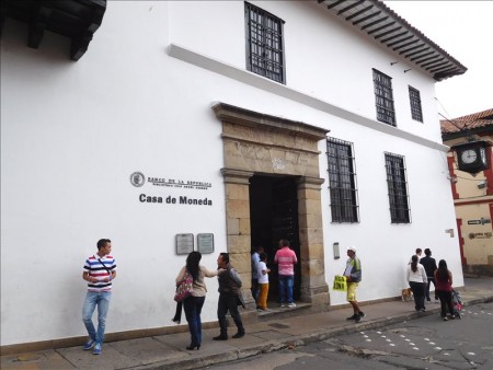 コロンビア  ボゴタの貨幣博物館へ 【ボゴタ】
