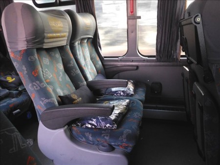 ペルー  今日も朝からCruz del Sulのバスで長距離移動_リマ ⇒ ナスカ