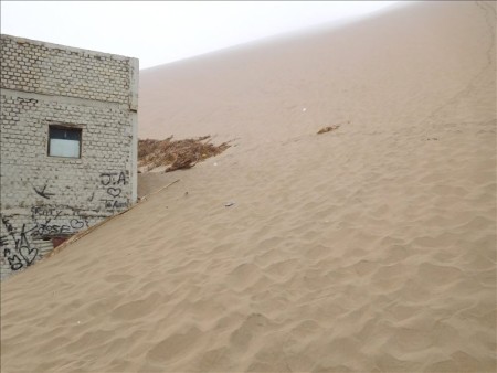 ペルー  砂漠の中のオアシス「ワカチナ」を少しだけ見学