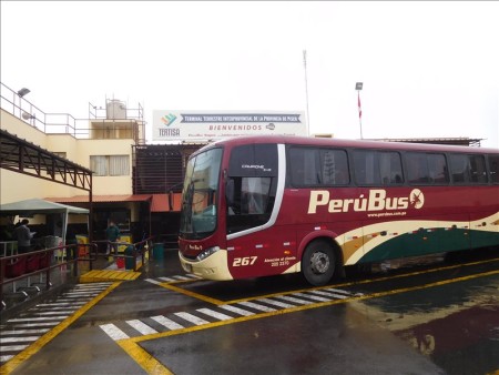 ペルー  イカ ⇒ ピスコへバスで移動_ピスコの安宿情報