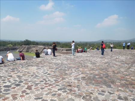 メキシコ  世界遺産テオティワカン遺跡の巨大ピラミッド【メキシコシティ】