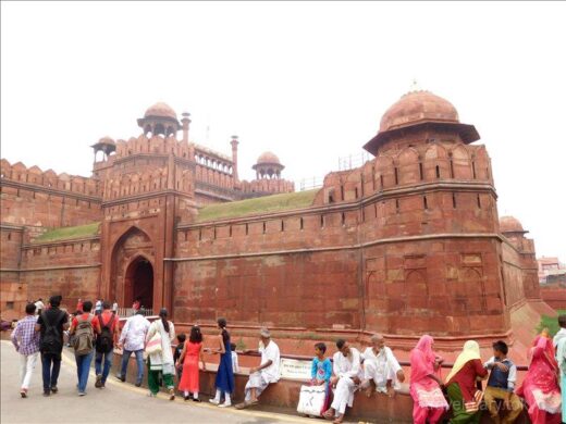 インド  デリーの観光スポット「ラール・キラー」ムガル帝国の赤い砦（後編）