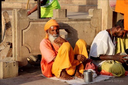 インド  バラナシで見掛けたインド人たち