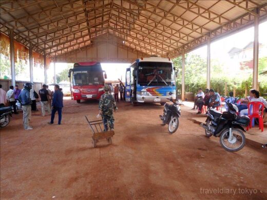 カンボジア  ポイペトで泊まった宿とポイペト ⇒ シェムリアップのバス移動情報