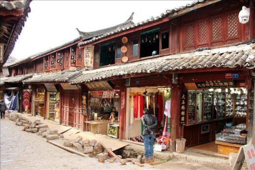 中国  中国雲南省 世界遺産の街「麗江古城」をブラブラと散策