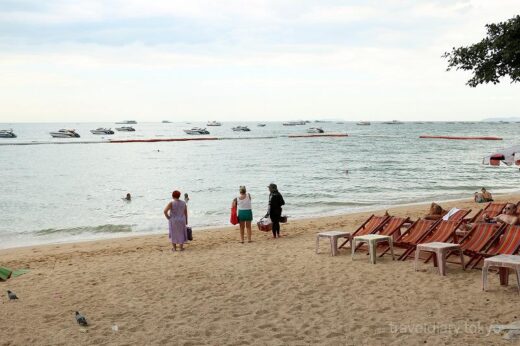 タイ  パタヤの街をブラブラ散策_綺麗なビーチとか【タイ】