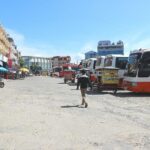 ボリビア  ラパス ⇒ コパカバーナのバス移動_今回も湖の上をバスが。。