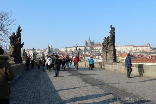 チェコ  プラハで絶対に外せない観光スポット「カレル橋」