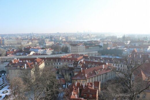チェコ  世界遺産 プラハ歴史地区で一番の見所「プラハ城」